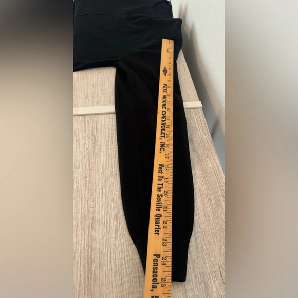 Armani Exchange Block Logo Embossed Sweater Cotton Blend Luxe Size Large - Picture 5 of 9